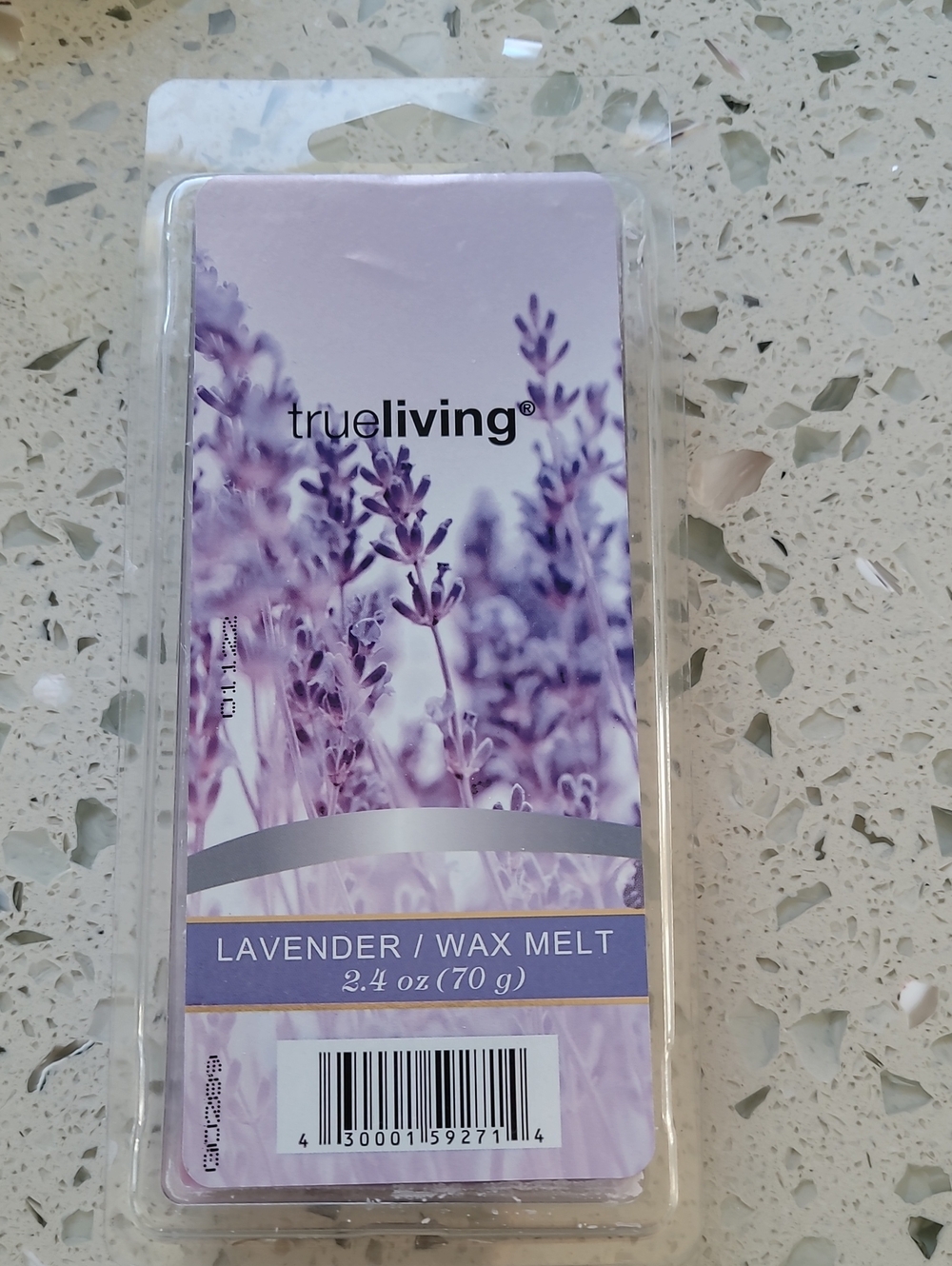 True Living Lavender Wax Melt - Lavender Color